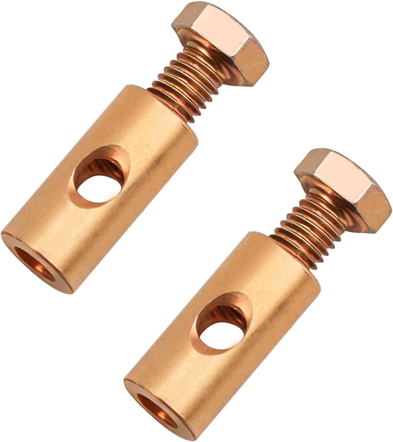Avixturo Throttle Cable Barrel Compatible with VW Beetle Type 1 (50-79), Ghia (56-74), Bus Type 2 (50-79) & Dune Buggies - Carburetor Linkage Attachment - 2 Pack - Image 1